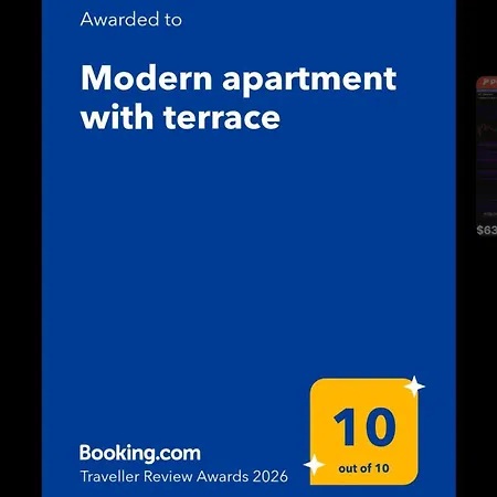 Modern With Terrace Apartment Tschepelare